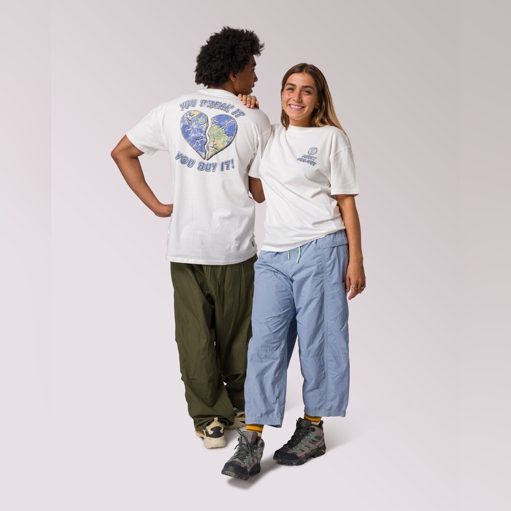 Parks Project You Break It Tee, Marshmallow, Multiple Sizes, NWT 🌎